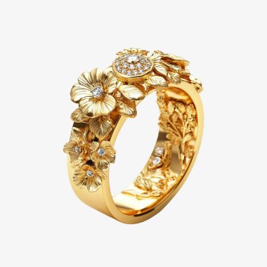 Pure Aura Gold Ring